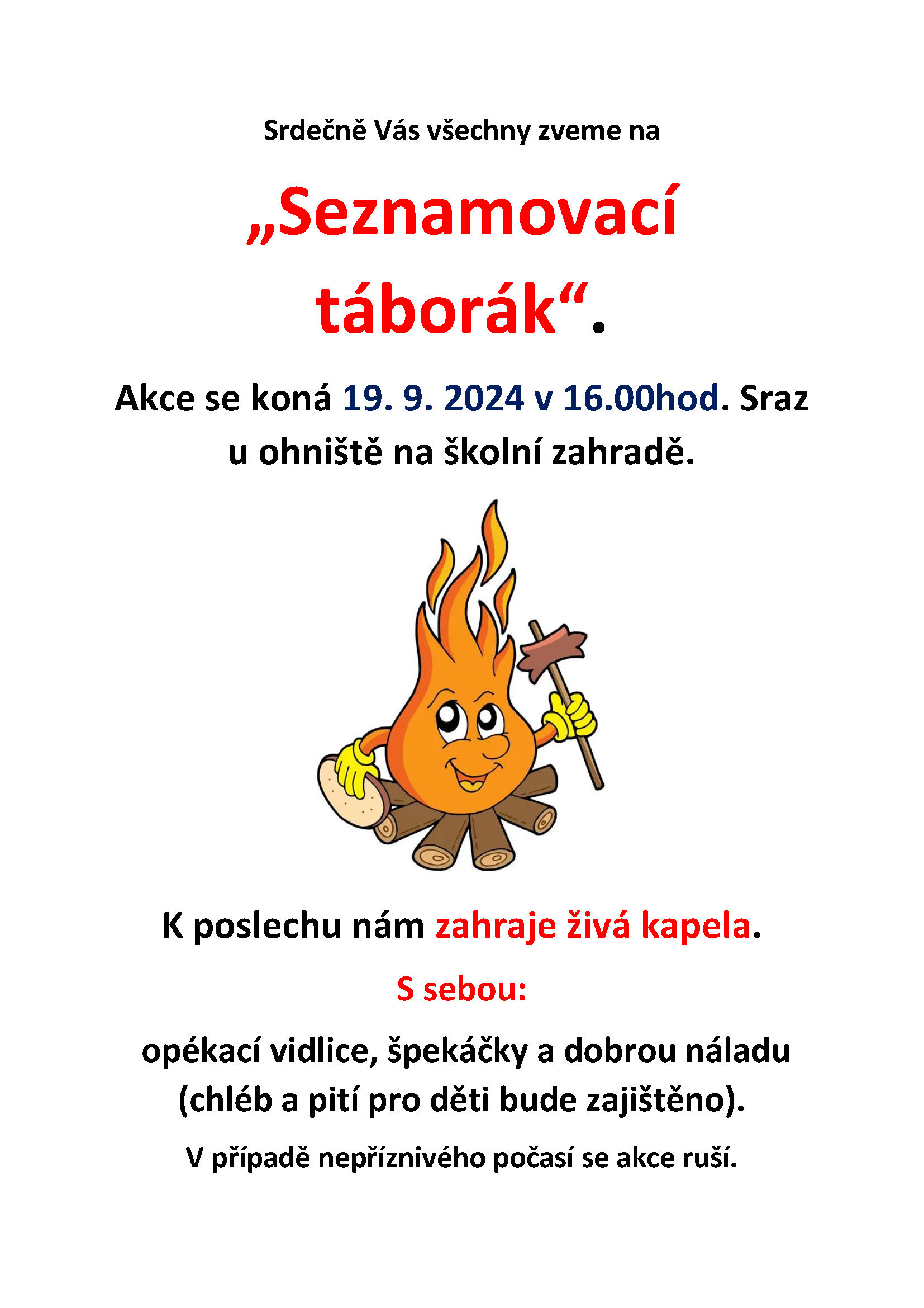 Seznamovací táborák