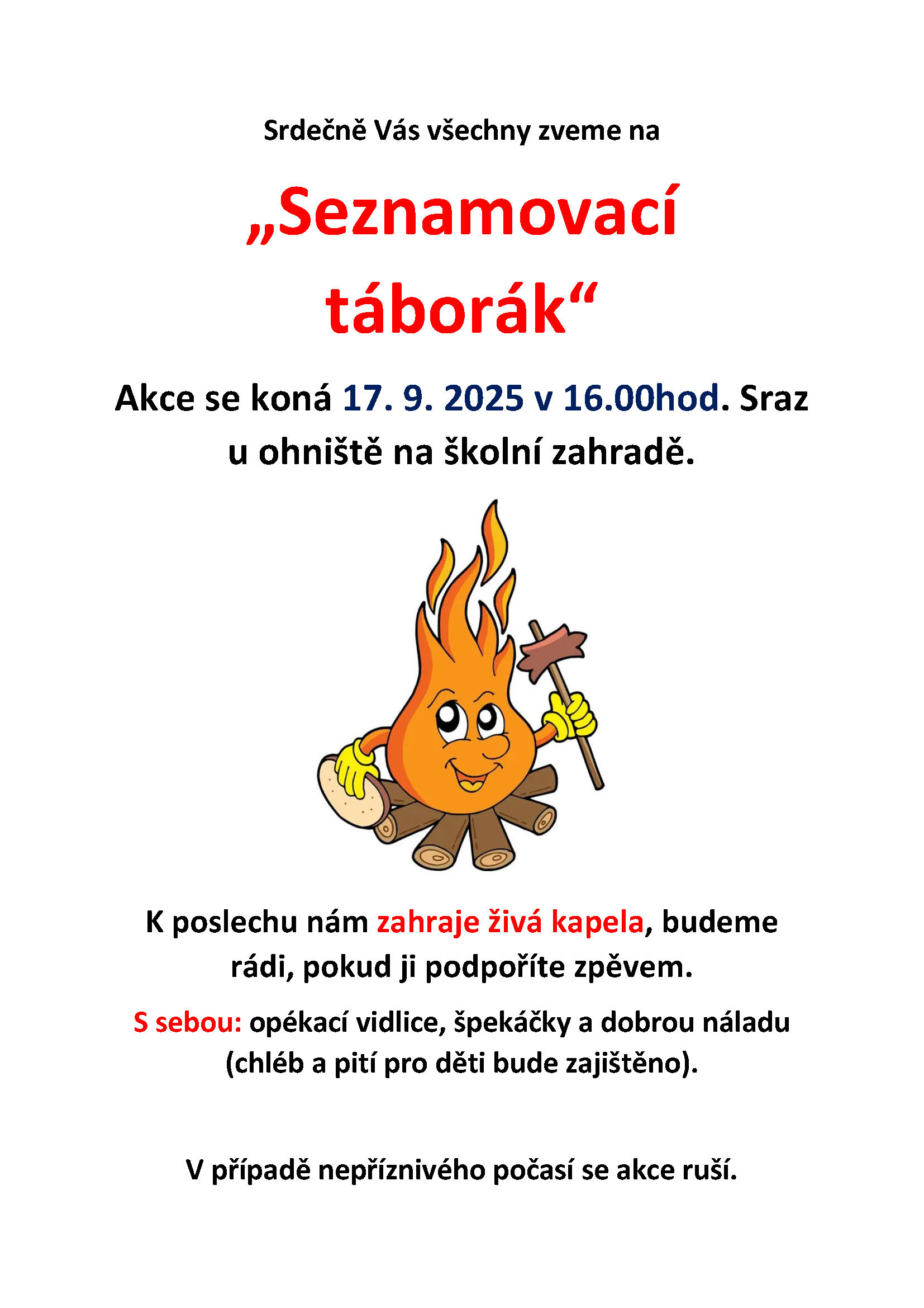 Seznamovací táborák