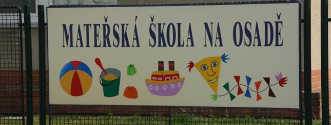 6. slide - Logo mateřské školky MŠ Na Osadě